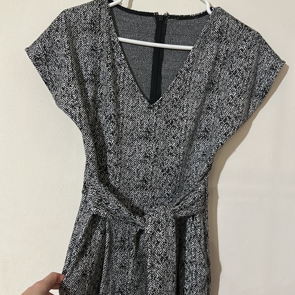 Express Black and white printed jumpsuit - Picture 2 of 6